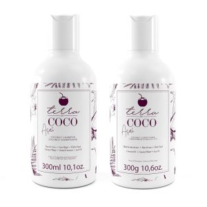 Kit Ybera Coco Açaí para hidratar y nutrir el cabello con brillo