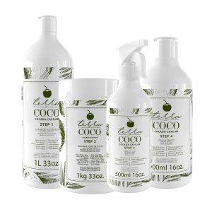 Kit Ybera Coco Verde para hidratación, suavidad y brillo del cabello