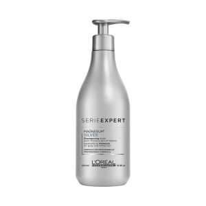 Champú L'Oréal Silver matizante para canas y rubios fríos